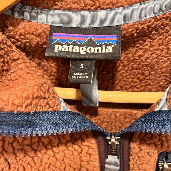 Patagonia Women's Retro Pile Fleece Hoodie in Brown - Picture 3 of 4